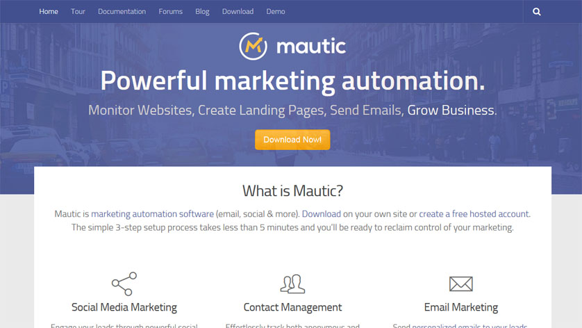 Marketing Automation with Mautic