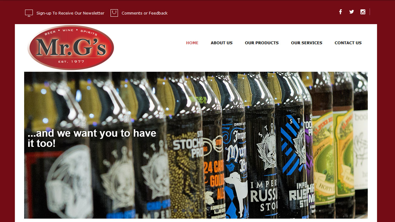 Joomla Website Development Example